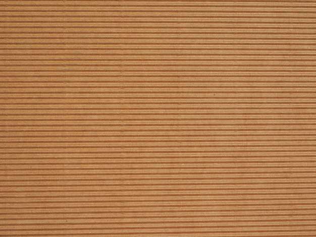 Brown corrugated cardboard texture background