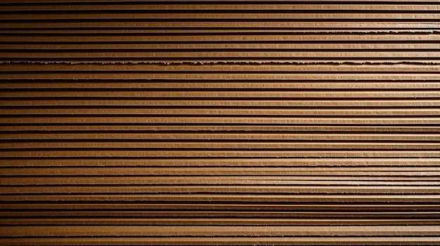 A brown corrugated metal bin with a hole in the middle.