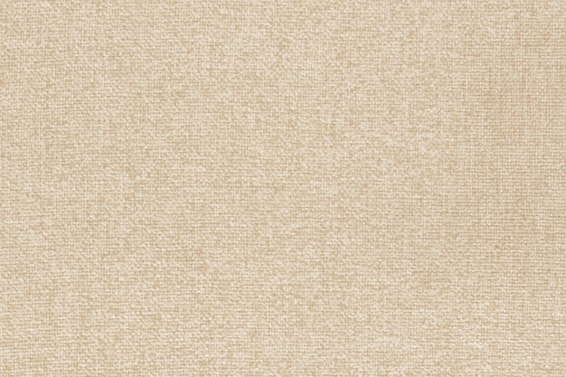 Brown cotton fabric texture background with seamless pattern