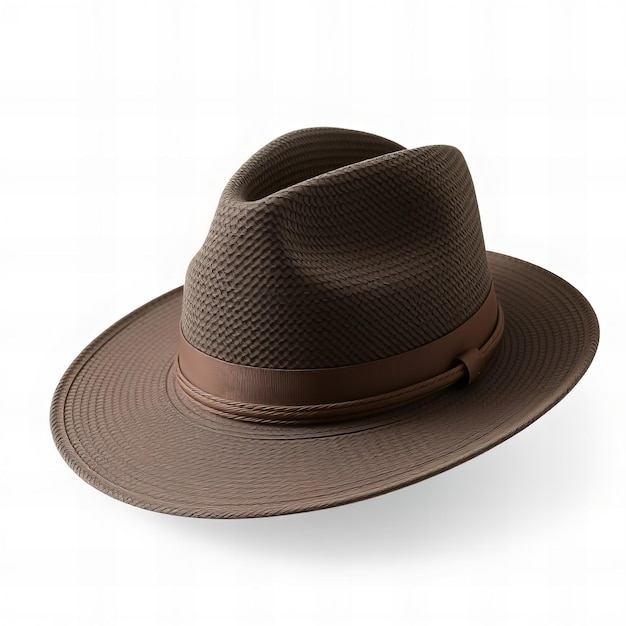 Photo a brown hat with a brown band and a brown band