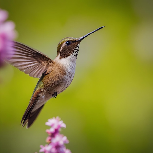 Brown Hummingbird Selective Focus Photography