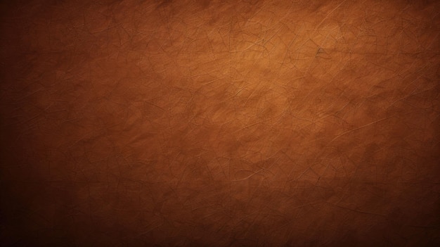 Brown leather background with a dark brown background