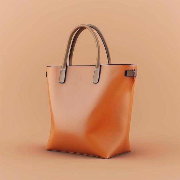 a brown leather bag with a handle that says quot go to it quot