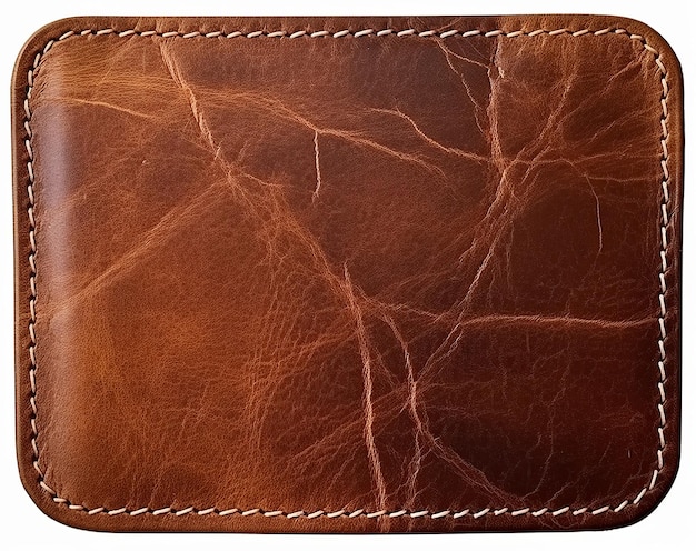 Brown Leather Texture As Background