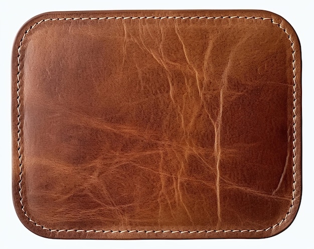 Brown Leather Texture As Background