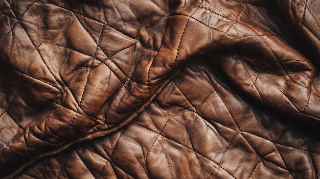 Brown leather texture design