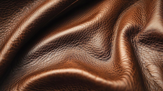 Brown leather texture design