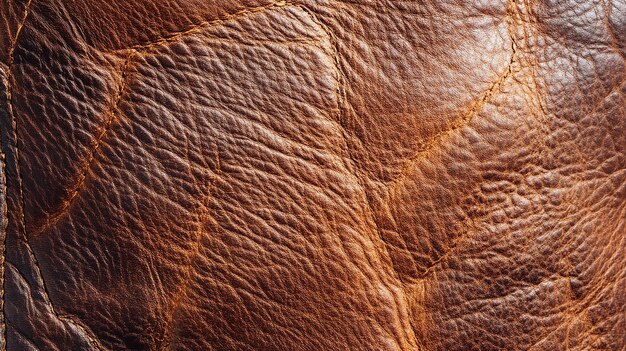 Photo brown leather texture design