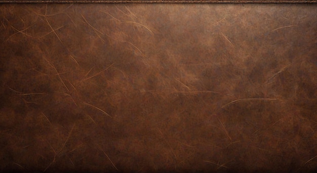 Photo a brown leather textured background with a rough texture and a brown leather cover