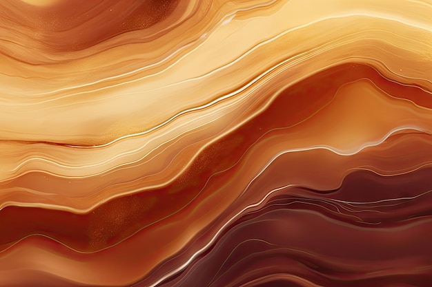 brown marble gradient background with golden lines