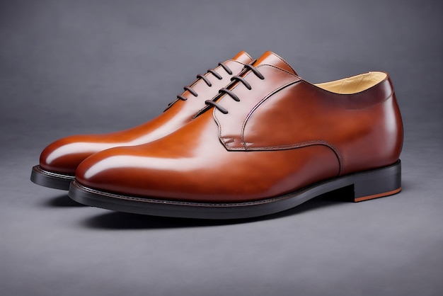 Brown mens shoes