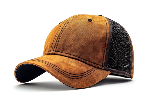 Photo brown mesh baseball cap photography