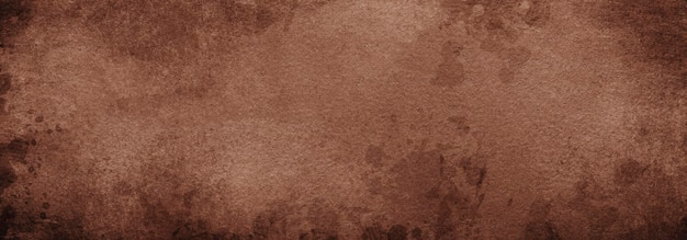 Brown old brown paper texture with spots and streaks grunge banner background