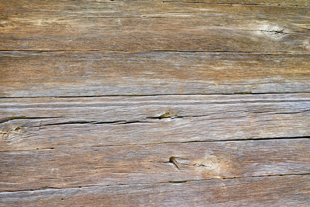 Brown old wooden board