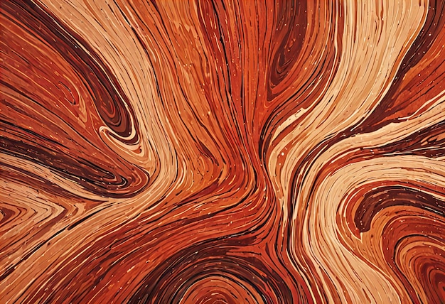 Photo a brown and orange textured wood with a brown and red pattern