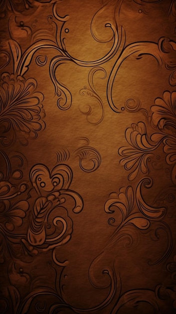 Brown paper background with a brown paper background and the words " brown " on the bottom.