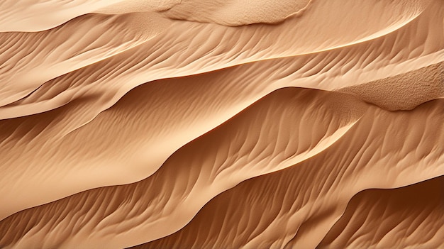 Brown sand background in the desert