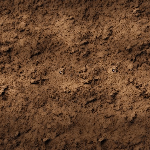 A brown soil with the word rocks on it