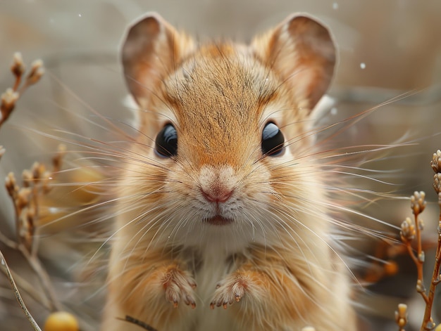 a brown squirrel is looking at the camera and has a black eye