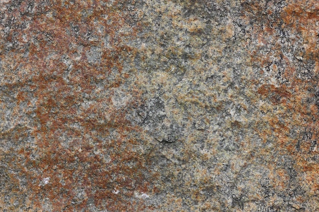 Brown stone or rock background Rough brown stone wall Closeup view of textured weathered surface