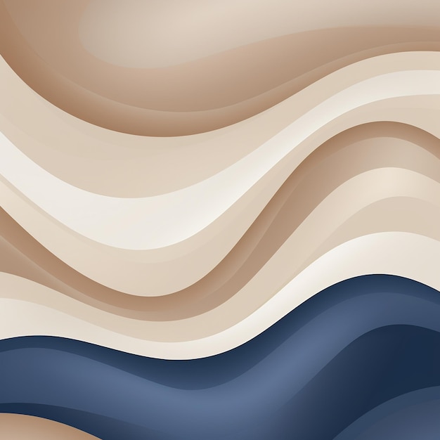 Photo a brown and tan abstract background with a blue and brown pattern