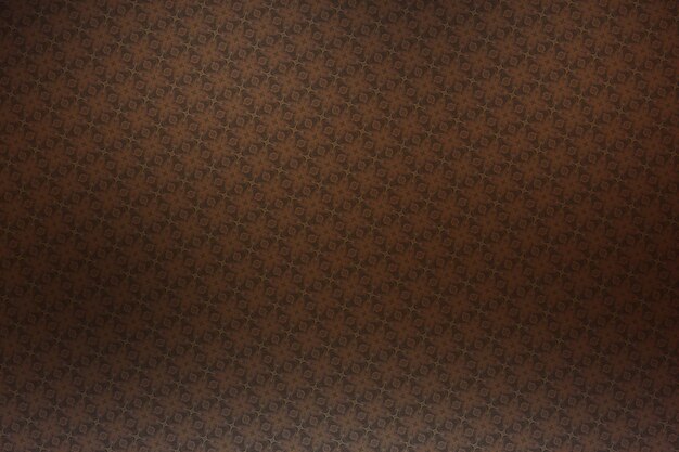 Brown vintage background with a pattern in the center for design with copy space