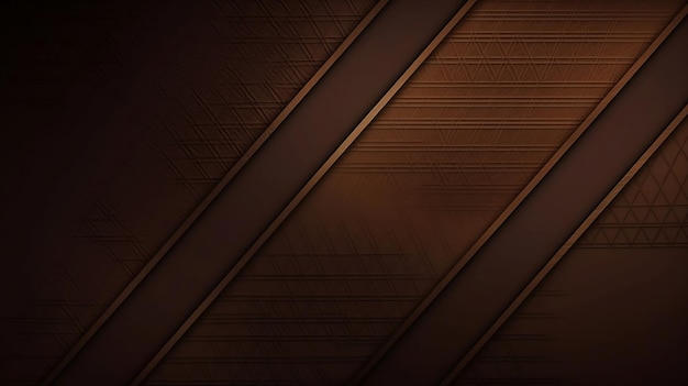 Brown wallpaper with a dark brown background and a gold line