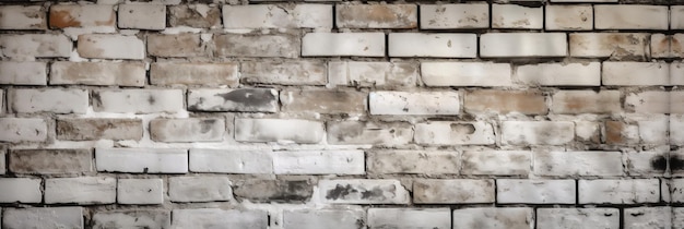 Brown and white bricks on wall