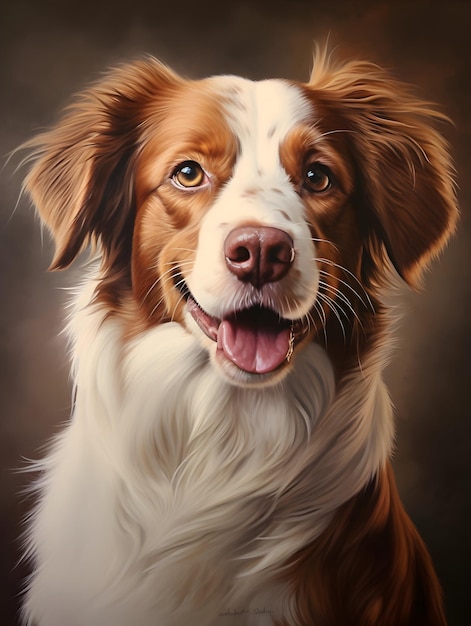 Brown And White Dog