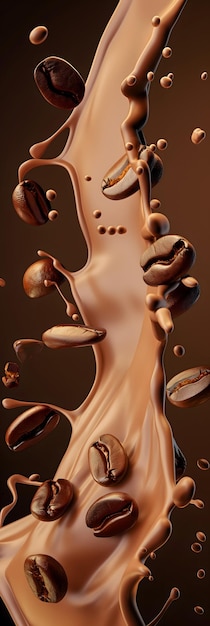 a brown and white image of a chocolate covered finger