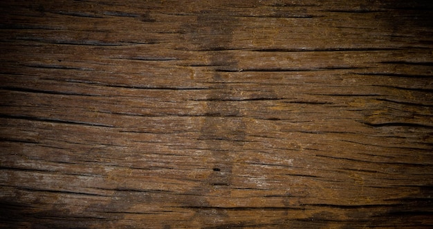 Brown wood background, old surface