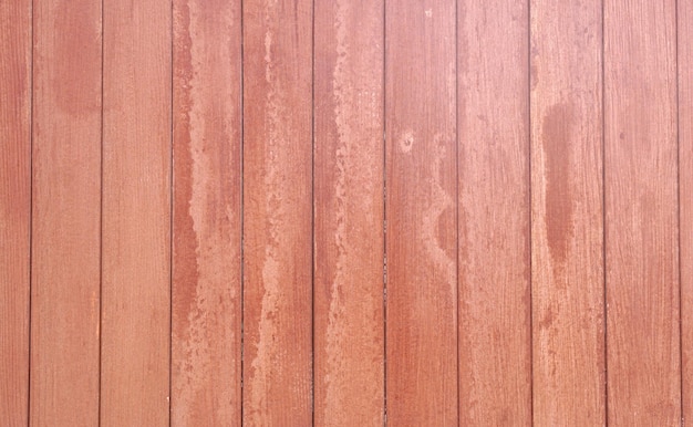 Brown wooden floors form a wall