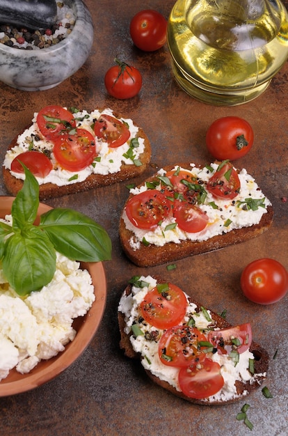 Bruschetta with Ricotta