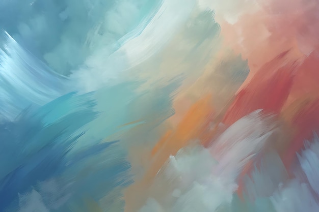 Brush painted abstract background