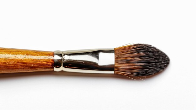 Photo a brush with a wooden handle that says  brush  on it