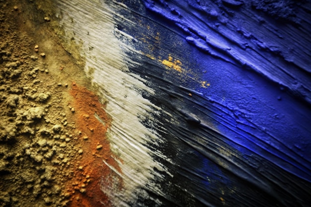 A brushpainted multicolor textured abstract painting background