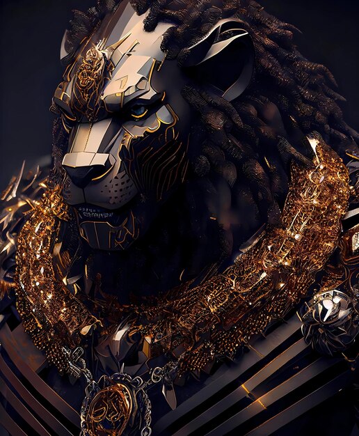 Brutal Metal Lion