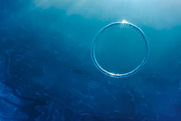 Bubble Ring Underwater, Ring Bubble.