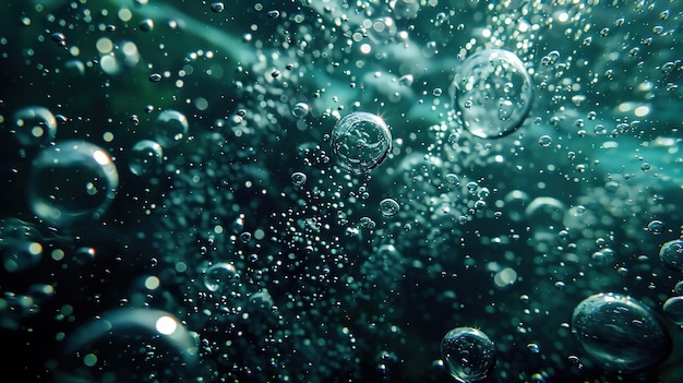 Photo bubble underwater wallpaper