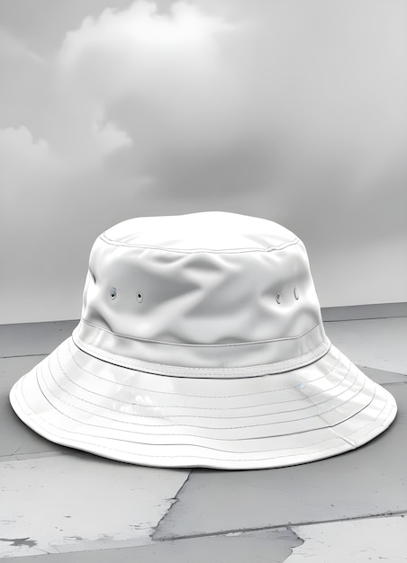 Photo bucket hat mockup