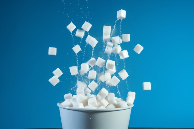 Bucket sweet white heap sugar sweetener