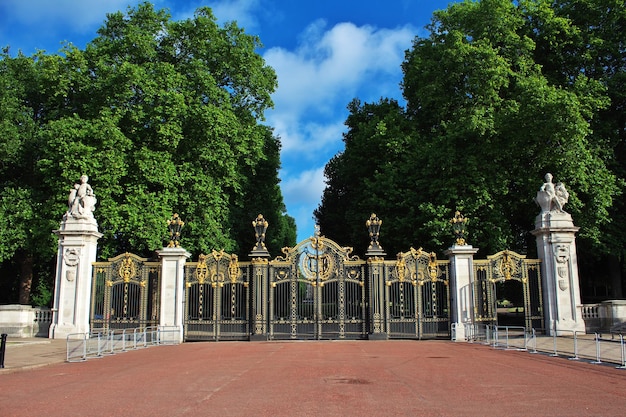 Buckingham palace in London city England UK