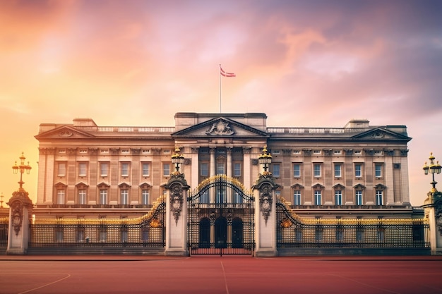 Photo buckingham palace palace architecture building