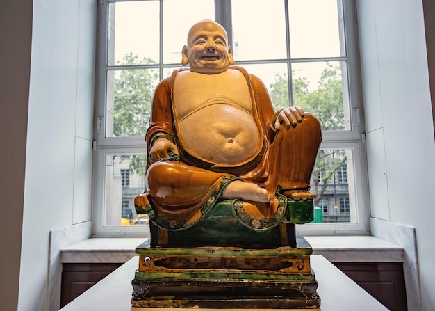 Budai Buddhist religious entity statue