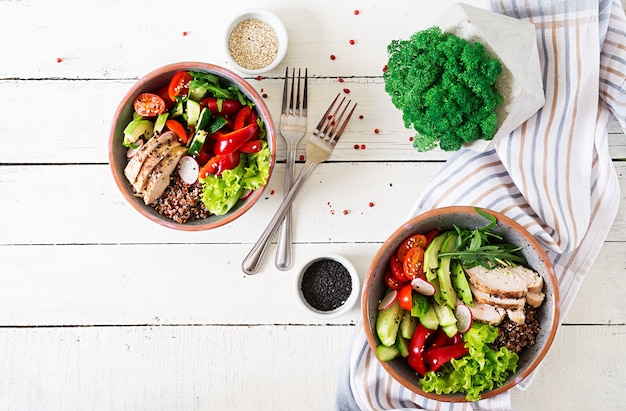 Buddha bowl salad