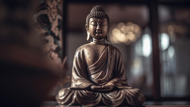 A Buddha statue is a representation of Siddhartha Gautama the founder of Buddhism