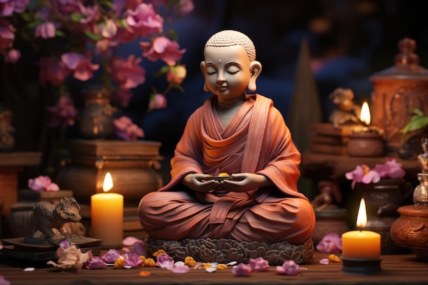 Buddhism religion and philosophy Siddhartha Gautama Buddha Four Noble Truths and Eightfold Path achieve spiritual enlightenment liberation from suffering compassion inner peace spiritual growth