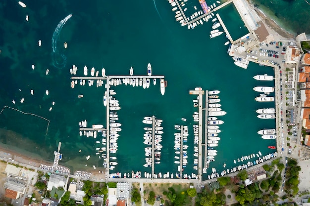 Budva Marina in Montenegro