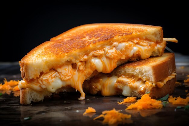 Buffalo Chicken Grilled Cheese Sandwich at Elv