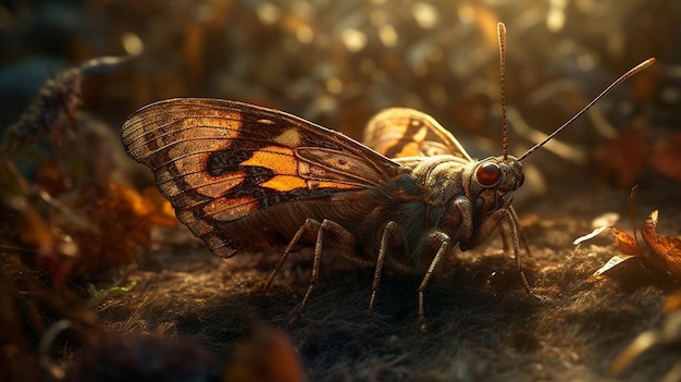 A bug from the movie the moth